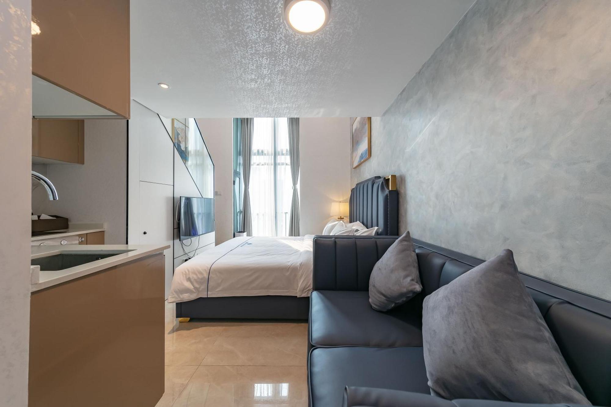 Boruisi Plaza Residence Apartment - Shenzhen Futian Convention & Exhibition Center 外观 照片