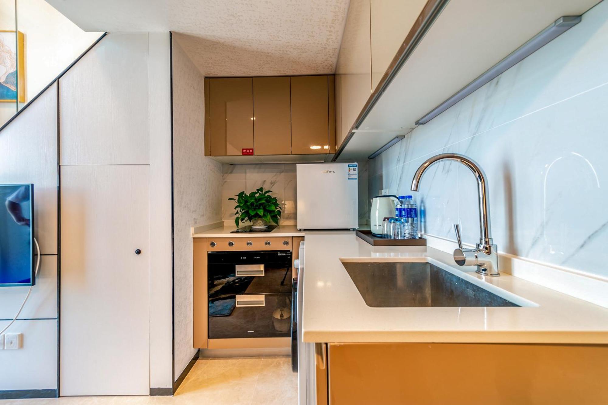 Boruisi Plaza Residence Apartment - Shenzhen Futian Convention & Exhibition Center 外观 照片