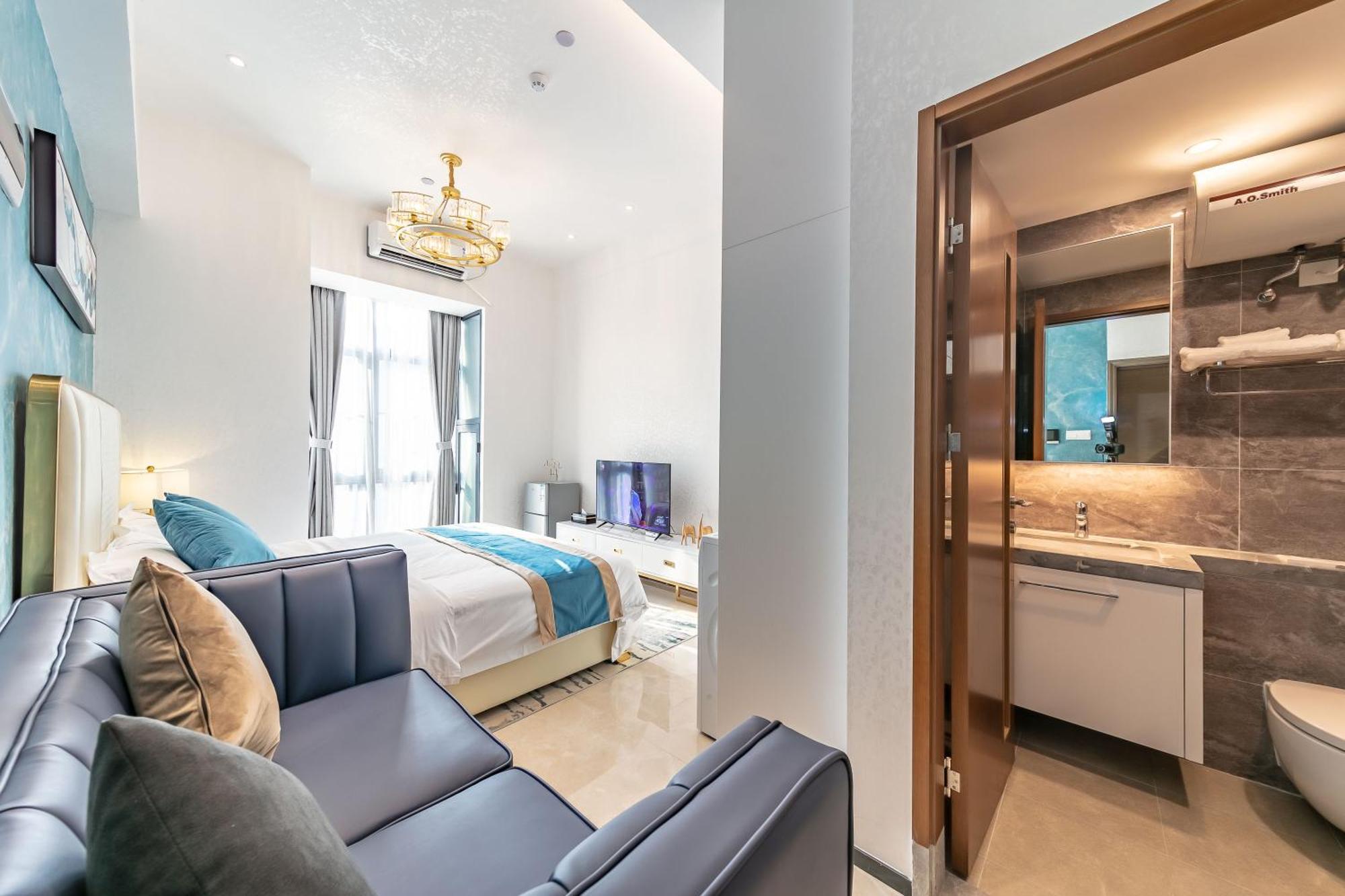 Boruisi Plaza Residence Apartment - Shenzhen Futian Convention & Exhibition Center 外观 照片
